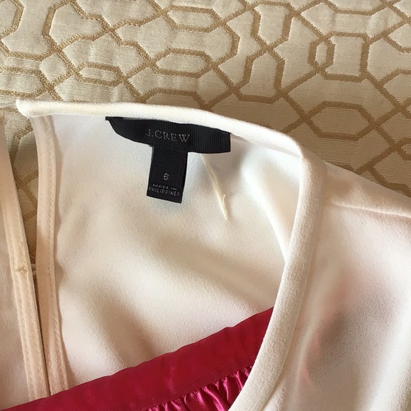 J Crew ivory crepe top - Picture 3 of 3